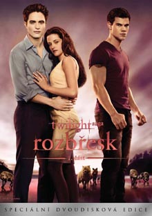 Twilight saga: Rozbřesk DVD