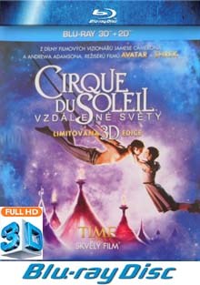 Cirque du Soleil: Vzdálené světy 2D+3D BD