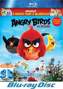 Angry Birds ve filmu 2D+3D BD