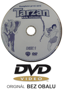 Tarzan: král džungle Kompletní první série DVD
