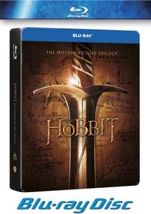 HOBIT Trilogie Kolekce 1-3 Steelbook BD