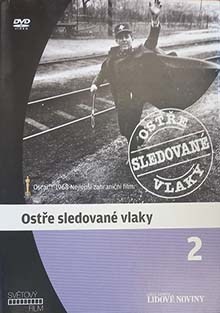 Ostře sledované vlaky DVD