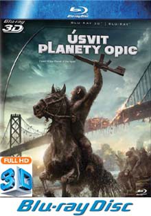 Úsvit planety opic 2D+3D BD