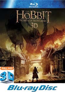 Hobit Bitva pěti armád 2D+3D BD Steelbook