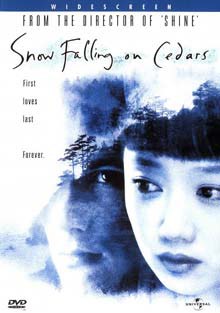 Sníh padá na cedry DVD film