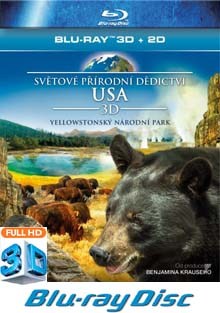 Světové přírodní dědictví: USA - Yellowstonský národní park 3D BD