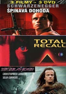 Špinavá dohoda+Total Recall+Highlander DVD