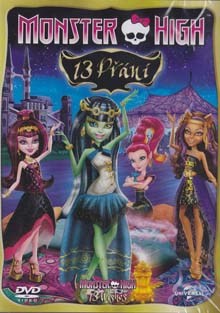 Monster High 13 přání DVD