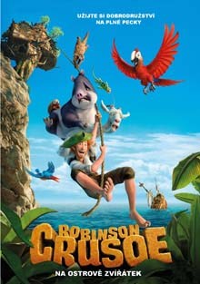 Robinson Crusoe na ostrově zvířátek DVD