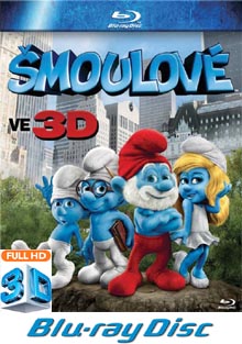 Šmoulové 2D+3D BD