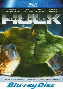 půjčovna, blu-ray, film, Neuvěřitelný Hulk