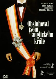 Obsluhoval jsem anglického krále DVD