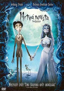 Mrtvá nevěsta Tima Burtona DVD