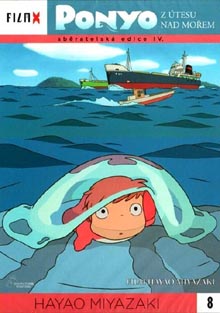 Ponyo z útesu nad mořem DVD