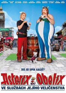 Asterix a Obelix ve službách jejího veličenstva DVD