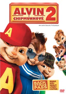 Alvin a Chipmunkové 2 DVD