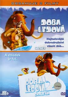 Doba ledová 1+2 díl DVD